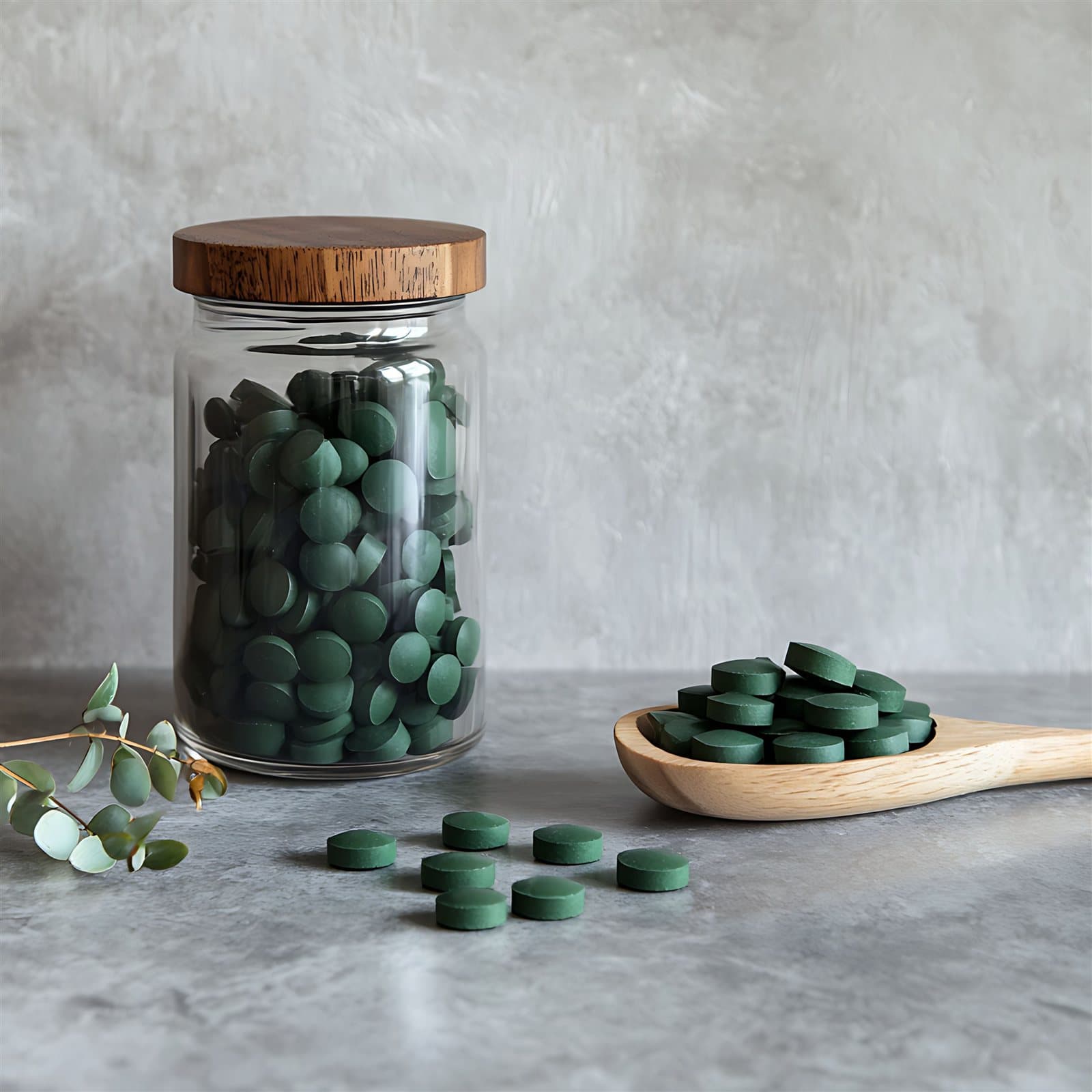 Comprimés de spiruline